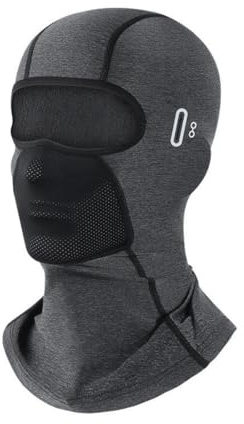 GGUFAY Pasamontañas para hombre y mujer, pasamontañas de verano para motocicleta, refrescante, elástico, protección UV, transpirable, para deportes al aire libre, ciclismo, motocicleta, bicicleta