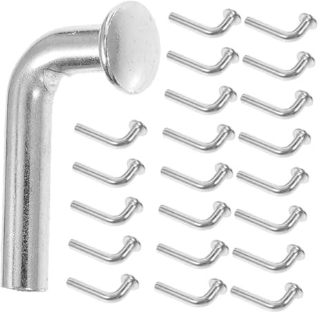 FIXOSHEE 100pcs Heavy Duty Iron Shaped Pallet Rack Safety Bolts for Warehouse Shelving Clips Secure Locking System Quick Installation Load Bearing for Storage Racks