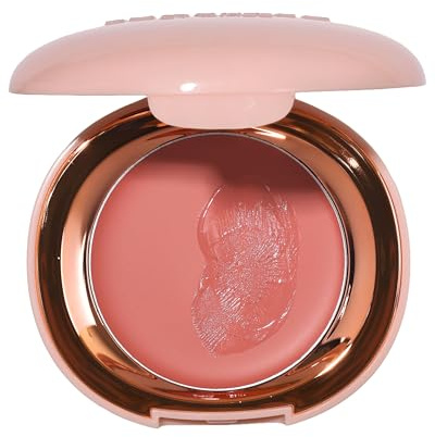 Sculpted by Aimee Cream Luxe Blush, Cream Blusher for Cheeks & Lips | Longwear Dewy, 7g, Blush Blossom
