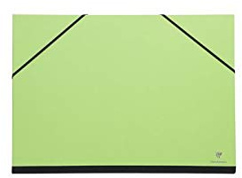 CLAIREFONTAINE Lot de 3 Cartons à Dessin 37x52cm Vert