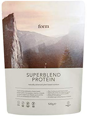 Form Superblend - Vegan Protein Powder, 20g Plant Protein (Chocolate Salted Caramel)