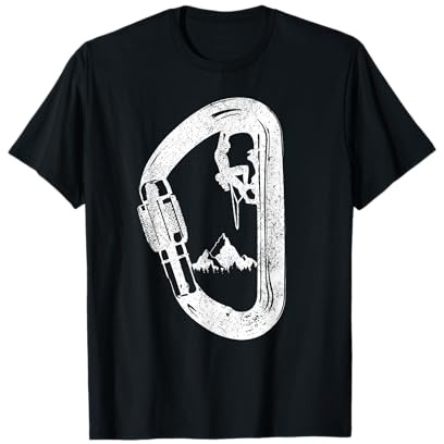Escalada montañero montañismo, regalo para escalar. Camiseta