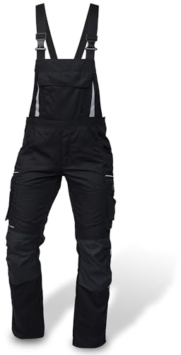 PUMA Work WEAR Premium Latzhose mit vielen Taschen und extra verstärktem Nylon Gewebe - Gr. 52