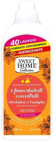 Suarez Sweet Home Ammorbidente Concentrato 40 Lavaggi Orchidea E Vaniglia 1000ml