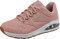 Skechers Damen UNO 2-In-Kat-Neato Sneaker, Rosa 01, 40 EU