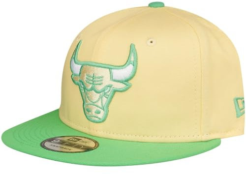 New Era 9Fifty Snapback Cap - Chicago Bulls Soft Yellow