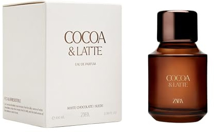 Cocoa Parfüm Cocoa & Latte Parfum für Damen 100ml – Süßer Gourmand Duft mit weißer Schokolade, Sahne und Wildleder – Langanhaltendes Eau de Parfum – Cremiger, kuscheliger Duft