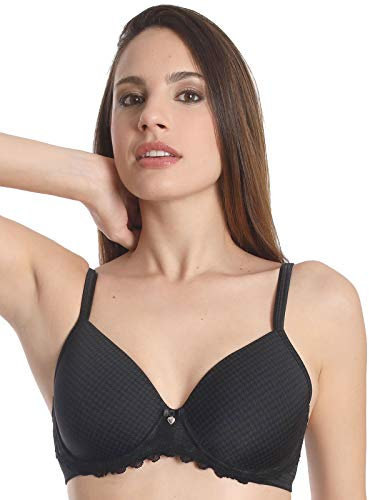 Sassa Damen 24349, Gr. 95C, (Farbe 500 black) Schalen-BH, 95