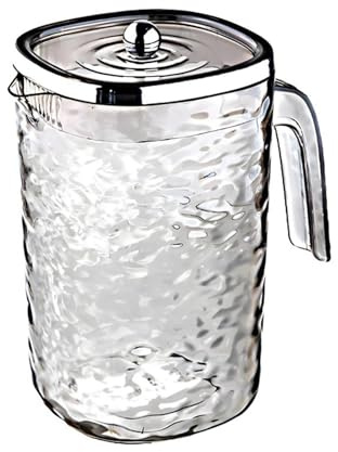 d'acqua per di tè addensata, caraffa resistente al calore per bevande fredde calde, d'acqua di grande capacità per il tè e ideale per il raffreddamento
