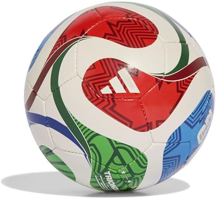 adidas World Cup 26 Trionda Training Sala Ball for Unisex Adults White FUTS, 4