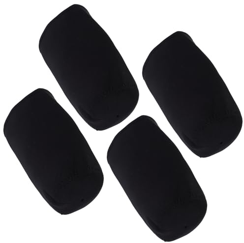 Milisten 4pcs Sprouting Jar Blackout Sleeves Light Covers for Mason Jars Black Shade Covers for Seed Germination for Healthy Indoor Growing