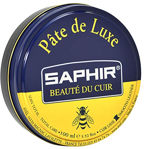 Saphir Luxury Paste Polish 100 ml Dark Brown
