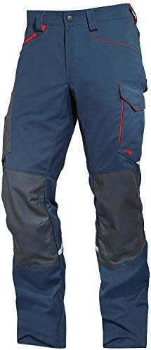 Uvex Suxxeed Arbeitshose - Bundhose m. Kniepolster-Taschen - Dunkelblau - Gr 56