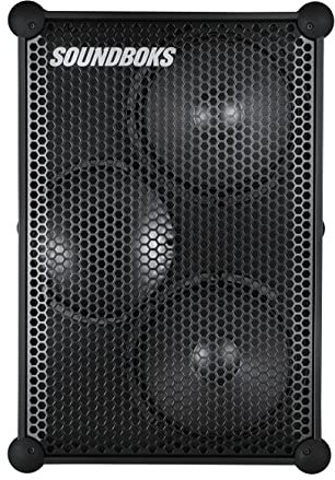 SOUNDBOKS (3. Generation – Lautester tragbarer Bluetooth-Lautsprecher – Performance-Lautsprecher mit wiederaufladbarem Akku – Kabellos und wasserfest – 40 Stunden Akkulaufzeit – 126 dB - Schwarz