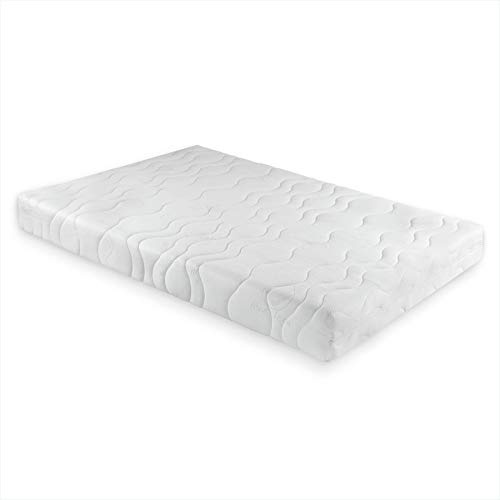Dreaming Kamahaus Colchón Látex 105 x 190 Cm, con Funda De Aloe Vera, Núcleo 100% Látex, Mayor Adaptabilidad Compatible con Cama Articulada, Altura +/- 20 Cm