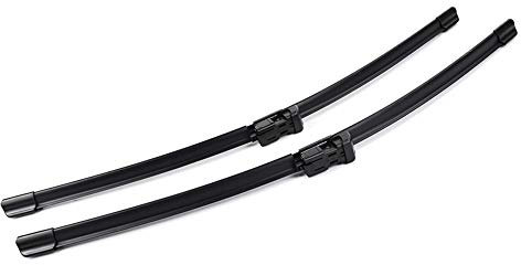 XUKEY Wiper Blades Windscreen Flat Wiper Blades Front Window Set Fits For Ford Fiesta VII 2008-2017 650 mm/380 mm Replacement