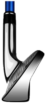 #7 Irons Left/Right Handed Junior Golf Club Iron for Boys Girls with Graphite Shafts Loft 38 Degree for Beginner (Left,Blue,age 9-12)