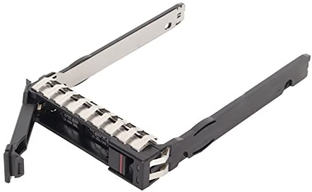 Dilwe Bandeja de Disco Duro de 2,5 Pulgadas para HPE ProLiant DL385 Gen10 Plus V2, Bandeja de Intercambio en Caliente de Metal ABS SAS con 2 Tornillos, Soporte de Montaje para Servidor HDD SSD