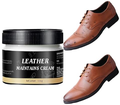 Acondicionador para botas de cuero, 80 g, impermeable, bálsamo de cuidado sin grasa, limpiador y acondicionador de zapatos de cuero, para muebles, coche, sofá, de sillín, interior, bolso