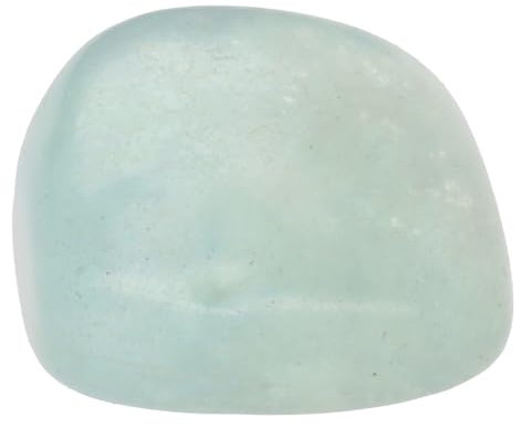 Lebensquelle Plus Beliebte Trommelsteine | Trommelstein poliert | Edelstein Handschmeichler Taschenstein (Aquamarin, M)
