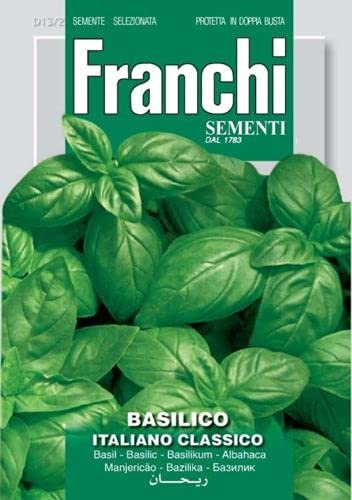 Semi Basilico Italiano Classico Franchi Sementi 6g