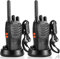 BF-88X Walkie Talkie professionale PMR446, Walkie Talkie bidirezionale a 16 canali a lunga portata con caricatore USB e auricolari, ideale per il gioco dei bambini e il lavoro degli adulti