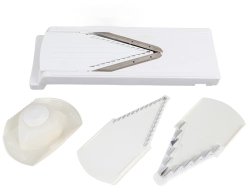 BTSEURY Mandoline Slicer, Multifunctional Household V ‑ Shaped Grater Slicing Cutter with Hand Protector