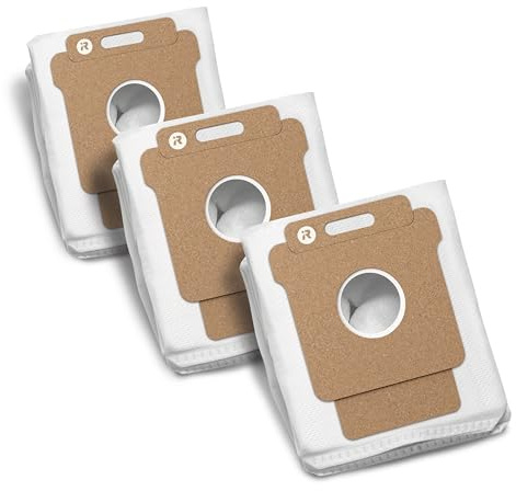 iRobot Original Ersatzteile, Ersatz-Staubsaugerbeutel für ausgewählte AutoEmpty und AutoWash Docks, 3er-Pack 105, 105+, 405, 505