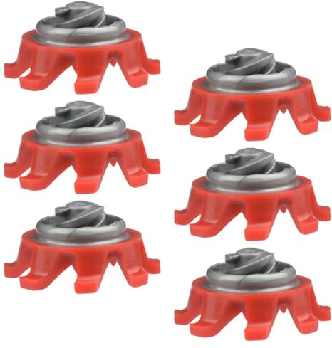 WOONEKY Clavos para Zapatos de Golf 6 Piezas TPU Antideslizantes Antidesgaste Resistentes Recambio para Calzado Deportivo Tacos para Zapatillas de Running Uso en Golf y Actividades al