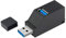 EasyULT 3-Port USB 3.0 Hub (2 USB 2.0 + USB 3.0), Premium 3-Port Aluminum Mini USB 3.0 Hub, Portable USB Splitter for Macbook, Mac Pro/mini, iMac, Surface Pro