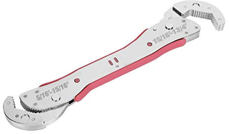 Chiave universale autoregolante Utensile per riparazioni di macchine industriali a doppia testa Chiave magica Chiave a tubo multifunzione per dadi Bulloni Giunti