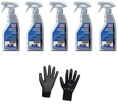 Iloda 5xOriginal Liqui Moly 500ml Insektenentferner 1543 Schutzhandschuhe