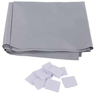 PUSOKEI Outdoor Indoor Projector Screen, HD 4K Foldable Portable Movies Screen for Home Party Office Classroom, 4K Movie Projector Screen for Home Theater (70 inches)