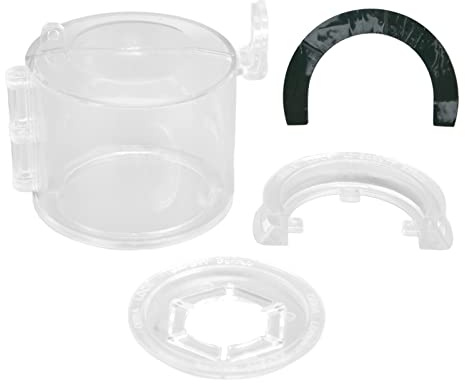 Protector de Interruptor de Botón Pulsador, Cubierta de Interruptor de Parada de Emergencia de Instalación Simple Redonda Resistente a Impactos PC para la Industria