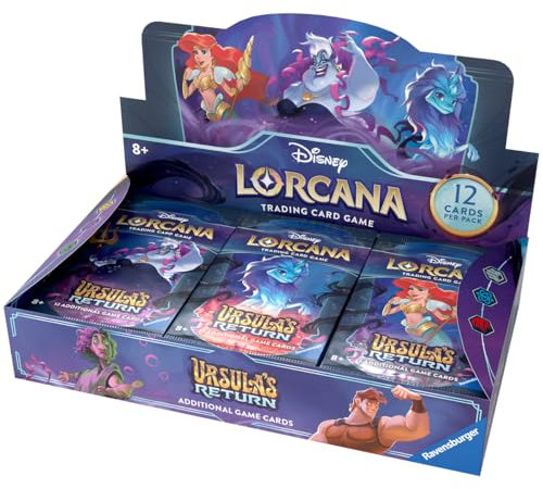 Disney Lorcana Trading Card Game: Set 4 - Booster Display mit 24 Booster Packs (Englisch)