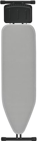 Ironing Board with Iron Rest, Iron Board with Extra Thick Cover, Compact and Space Saver Foldable Ironing Board, Adjustable Height and Lightweight Design, 145cmx38cm