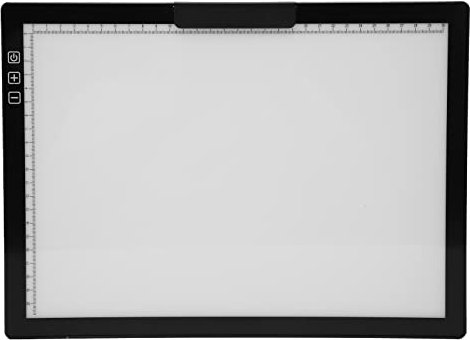 Generic Scatola Luminosa a LED di Tracciamento A4, Portatile a Carrello a Batteria Portatile a LED Pad Interfaccia di Tipo C Multiuso per l'animazione per lo Streaming