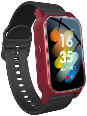 Reloj de seguridad para ancianos con botón SOS, llamada de voz HD y detección de caídas impermeable para protección de emergencia