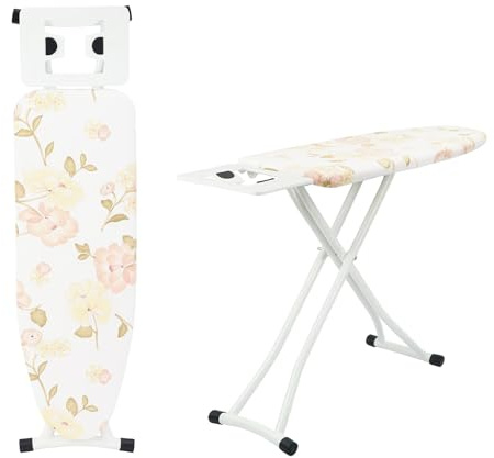 EVERGOODS Ironing Board 1PC 110x30cm 6 Height Adjustable Floral
