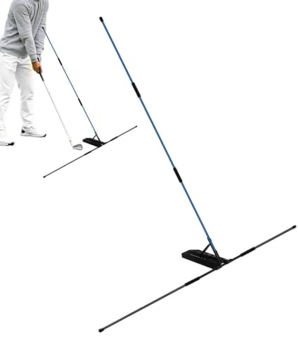 Varilla De Alineación Varilla De Entrenamiento Desmontable | Ayuda De Entrenamiento Para El Swing De Golf Para Práctica En Interior Chipado Golpeo En Patio Trasero Y Hogar