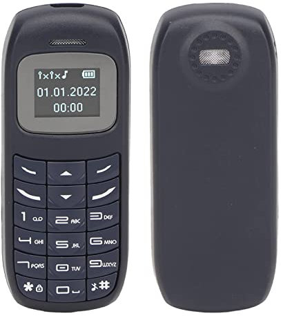 Teléfono Celular para Personas Mayores, Teléfono Móvil Desbloqueado Fácil de Usar para Niños Mayores, Botón Grande, Tarjeta SIM Dual, Modo de Espera Dual, Red gsm 2G WCDMA 2G, (Azul)