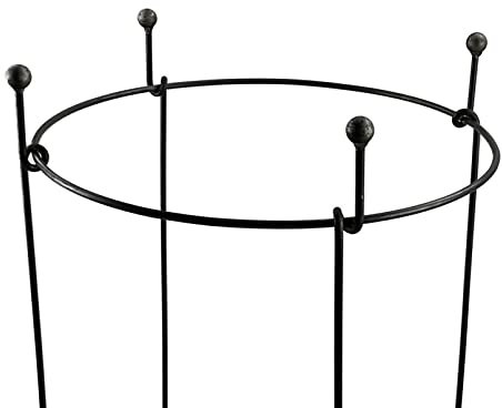 Hirsch Terracotta Staudenhalter OttO Kugel Höhe 90 cm Ø 50 cm flexibel, stabil, erweiterbar, Form Rund, Metall Vollmaterial