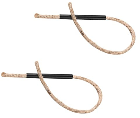OFFSCH 2pcs Outdoor Survival Kit Fire Starter Rope Flammable Cord for Camping Hiking