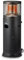 Enders® Terrassenheizer Gas Polo Black 2.0, Gas-Heizstrahler, Terrassenstrahler mit stufenloser Regulierung, ENDUR Reflektionssystem, Transporträder, Umkippsicherung #5464