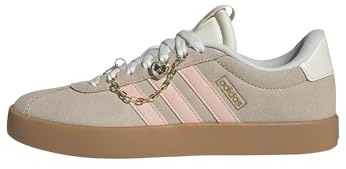 adidas Women's Vl Court 3.0, Crystal Linen/Blush Pink/Off White, 9.5