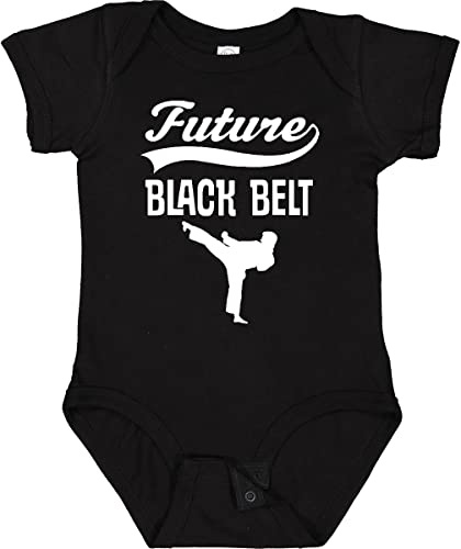 inktastic Martial Arts Future Black Belt Karate Baby Bodysuit 12 Months 0040 Black 2ed97