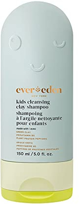 Evereden After Swim & Sports Kids Shampoo: With Cleansing Clay | Detoxifies Hair & Scalp from Chlorine, Dirt, and Sweat | Clean & Vegan Kid Shampoo for Daily Use and Any Hair Type