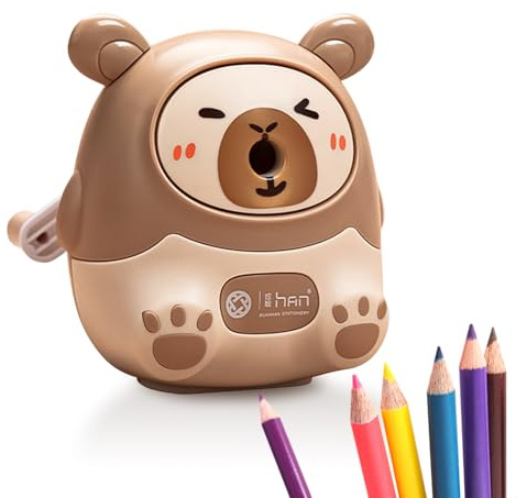 Sacapuntas manual de manivela – Sacapuntas para niños, adultos, escuelas y oficinas
