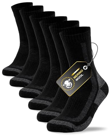 Occulto Calze Termiche Merino Uomo Pacco da 3 (modello: Erik)