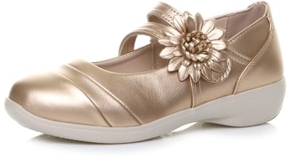 AJVANI flat grip sole padded mary jane hook&loop comfort shoes size 7 40